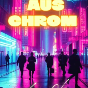 Stadt aus Chrom