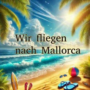 Wir fliegen nach Mallorca