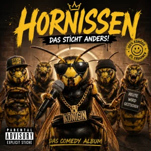 Hornisse kommt ich Klatsch die weg - Mit Kopfhörer weg